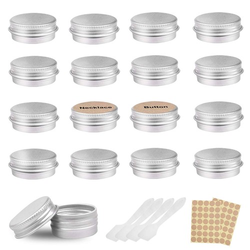 Pack aluminum tin - tin, jars