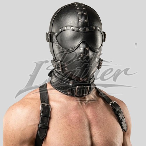 Genuine leather full face - leather,