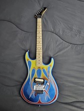 Kramer Baretta Custom Blue Sparkle with Flames