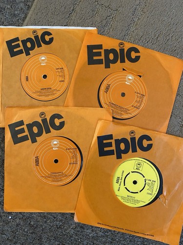 Abba singles vinyl - abba, 7