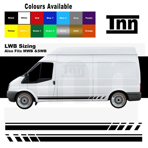 Side stripe stickers - side, decals