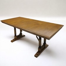 Old Charm Dining Table  Extended Seats 6/8 Light Oak FREE UK* Delivery
