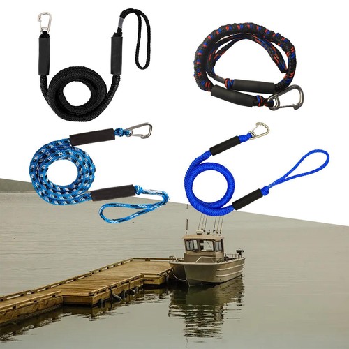 Boat bungee dock line - dock,