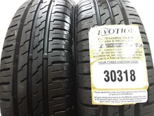 1657014 POINT S 165 70 14 81T SUMMER S Used Part Worn 6.6mm x 2 Tyres