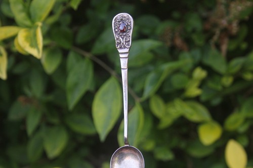Vintage ornate spoon - ornate, with