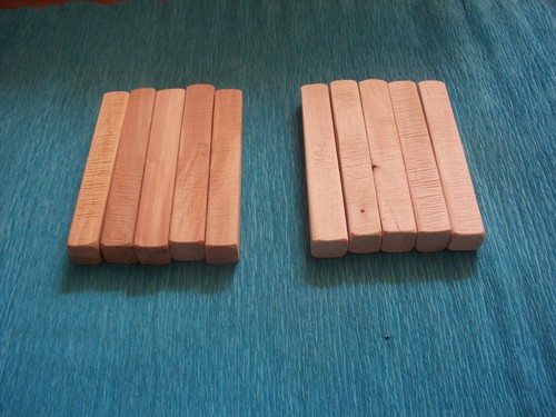 Woodturning pen blanks - 10,