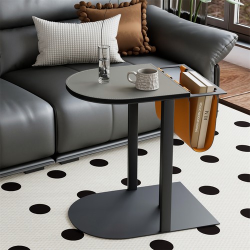 Side table magazine rack shelf - rack,