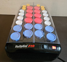 Babyliss Pro Hair Curler Set, 30 Piece, Heated Ceramic Rollers, 2 Heat Settings