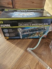Fluval Hang-On Breeding Box, Large, 1.9 L  27.2L x 14.5W x 14.7H Fish hatchery 