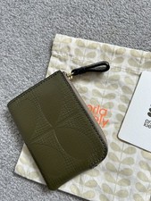 Orla Kiely Small Zip Leather