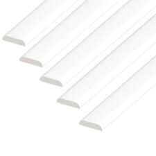 25mm Plastic Edging Trim Architrave Window Door Bathroom D Mould Strip 1m Length