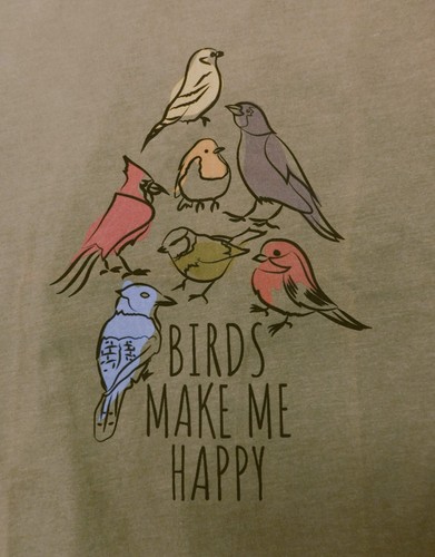 Birds make happy - birds, me
