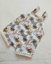 0/3m lion king jungle animals boys shorts jumpsuit romper babygrow cake smash