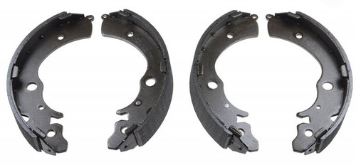 Rear parking brake shoes - rear, (hand