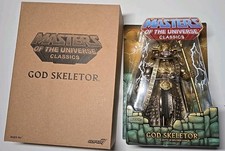 Sealed Masters of the Universe MOTU Classics William Stout God Skeletor Complete
