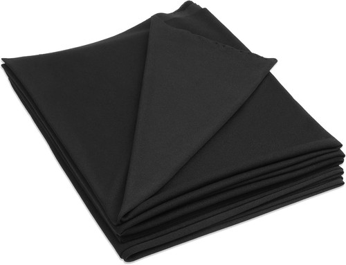 Black speaker grill cloth - black,