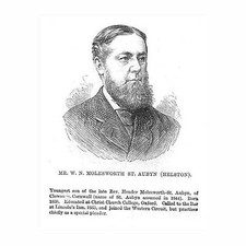 W.N Molesworth St Aubyn MP for