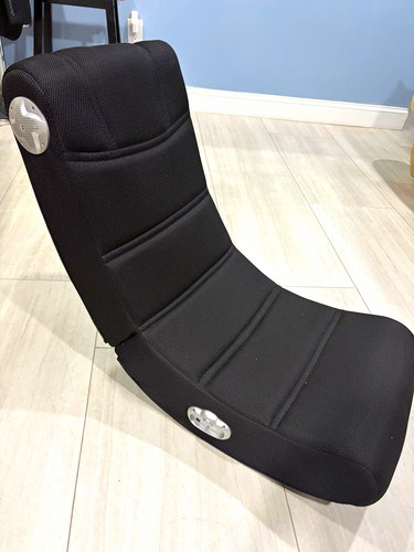 Rocker black silver floor - black/silver,