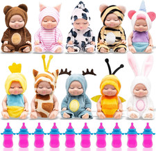 10 Pcs Mini Baby Dolls,4 Inch