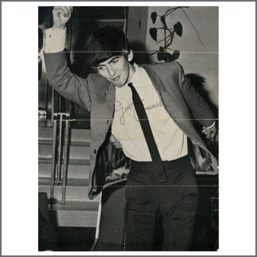 George harrison 1964 autograph - george,