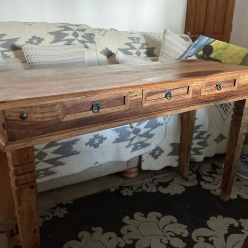 Indian hard wood console - hard, table