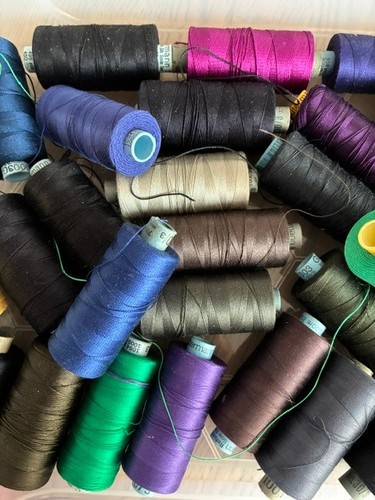 Gutermann silk threads winter - threads,