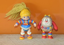 Vintage 1980s Rainbow Brite and Twink Dolls - Hallmark Cards