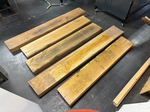 Large solid planed oak - large,