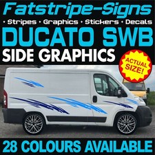 to fit FIAT DUCATO L1 SWB GRAPHICS STICKERS STRIPES DECALS VAN CAMPER MOTORHOME
