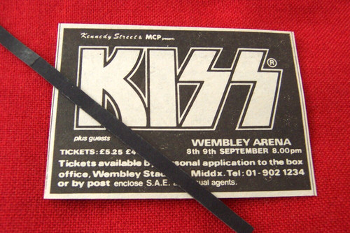 Kiss 1980 original - kiss, gig