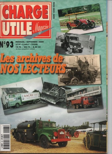 Charge utile magazine - utile, french