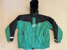 Vintage John Deere Tractor Zip Up Quilted Jacket Coat Mens Size XXL