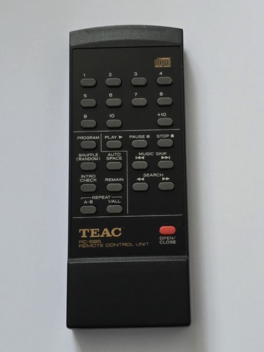 Genuine teac 585 remote - rc-585,