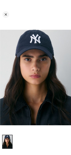 Aritzia navy baseball - navy,