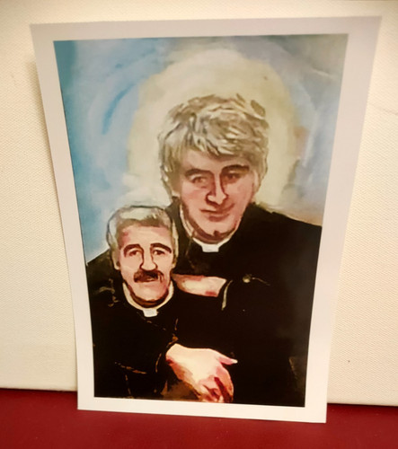 Prop father ted - -,