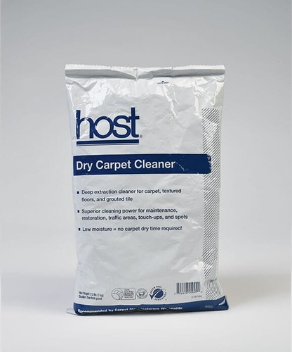 Host dry carpet cleaner powder
