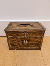 Vintage Lunch Box Biscuit Tin