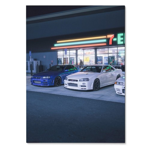 Nissan gtr r34 skyline art - nissan,