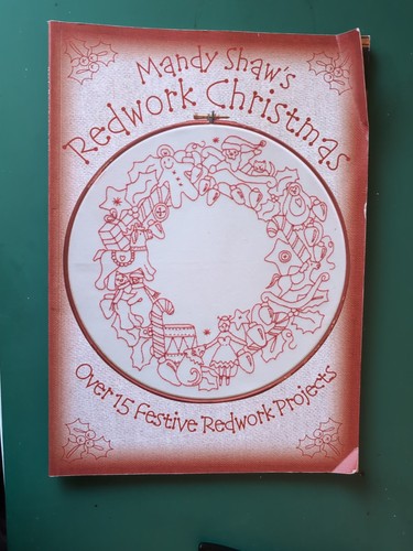 Mandy shaw redwork christmas - redwork,