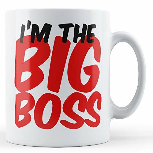 The big boss printed mug - the,