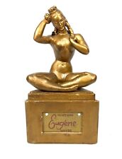 Antique Advertising - 1940s Crowing Glory Statue by Eugene Ltd Hairdresser Sign 