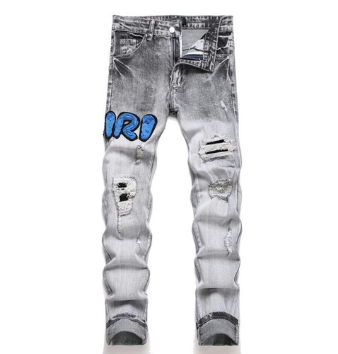 Men gray denim - men's,