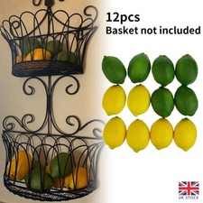 12Pcs Limes Lemon Lifelike