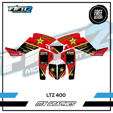 Mid Range Suzuki LTZ 400  2003 - 2008 Quad Bike ATV Graphics Kit Decals Wrap 2