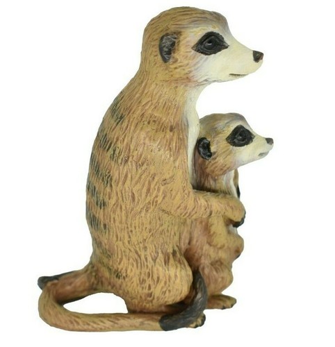 Meerkat with baby - , plastic