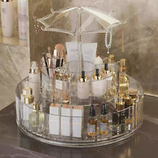 Makeup Cosmetic Organizer Acrylic Rotating Storage Box Skincare Perfume Display