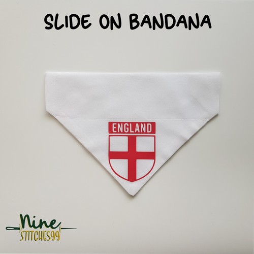 England dog bandana slide - bandana,