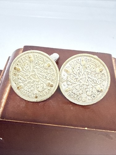 Pair 1936 sixpence - pair, of