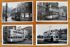 8 tram photographs: Glasgow Corporation Transport selection