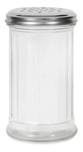 Large glass flour - shaker, with